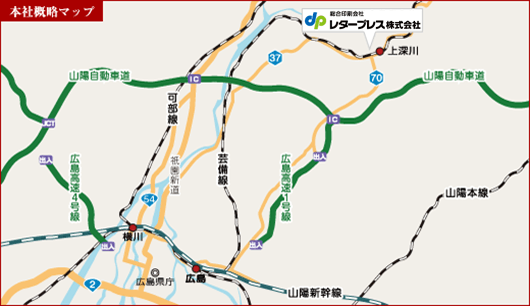 本社概略マップ